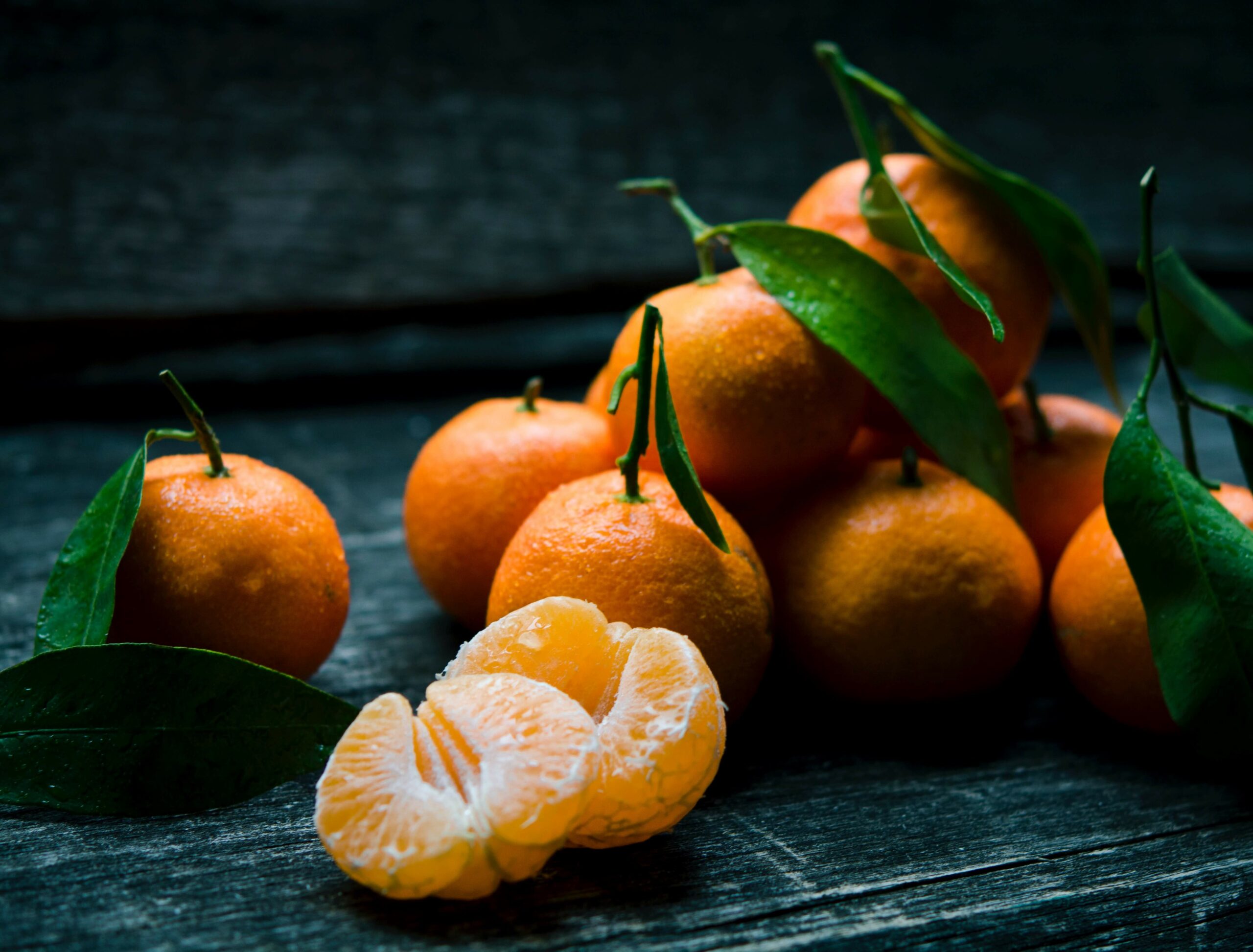 Des mandarines